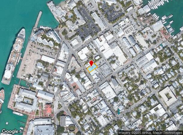 117 Duval St, Key West, FL Parcel Map