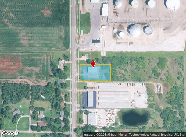 1150 S Meridian Ave, Valley Center, KS Parcel Map