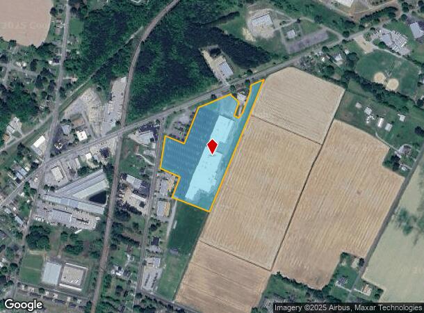 1316 N Broad St, Edenton, NC Parcel Map