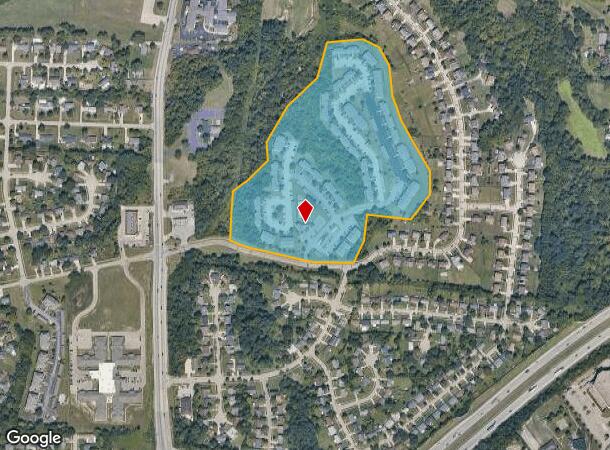  11605 Passage Way, Cincinnati, OH Parcel Map