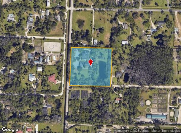  1630 F Rd, Loxahatchee, FL Parcel Map