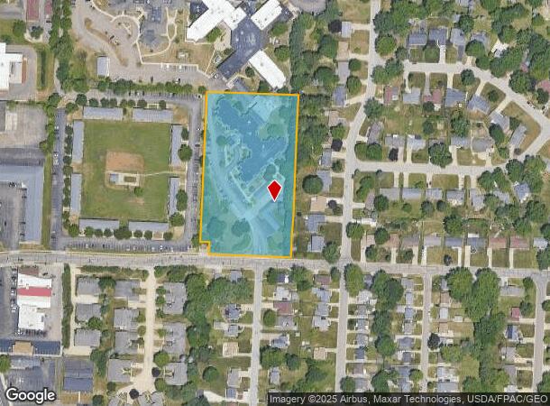 201 Holl Rd Ne, North Canton, OH Parcel Map