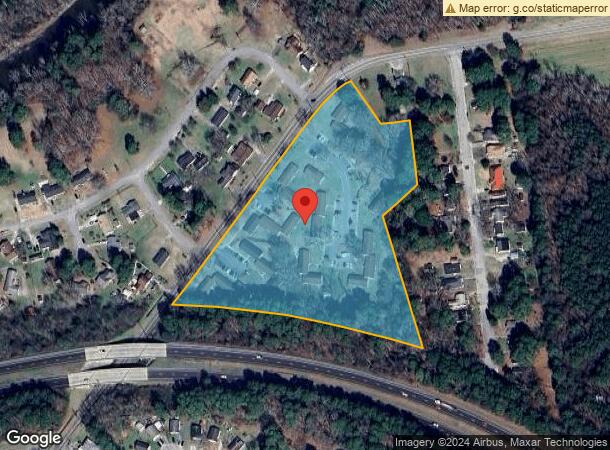  1301 Leggett Rd, Rocky Mount, NC Parcel Map