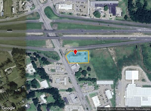  2610 N Parkerson Ave, Crowley, LA Parcel Map