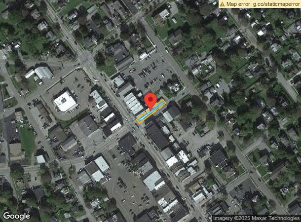  170 Main St, Dansville, NY Parcel Map