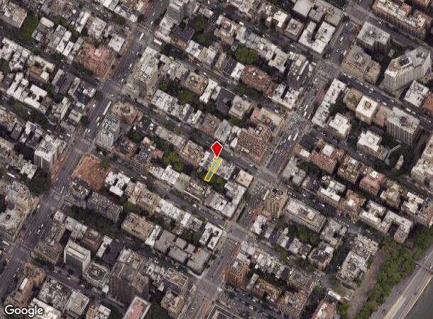  346 E 51St St, New York, NY Parcel Map
