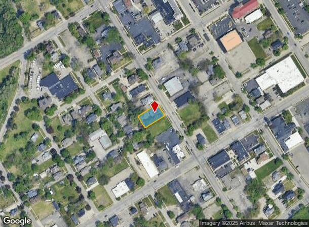  724 S Grand Traverse St, Flint, MI Parcel Map