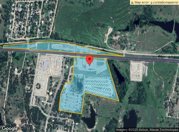  1790 W Austin St, Giddings, TX Parcel Map