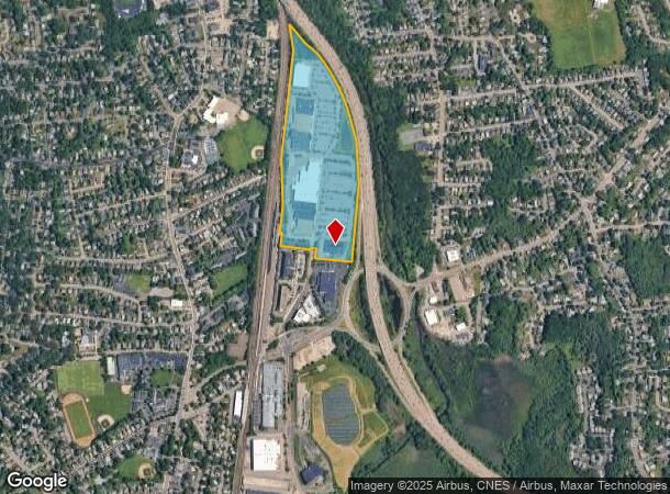 255 Grossman Dr, Braintree, MA Parcel Map