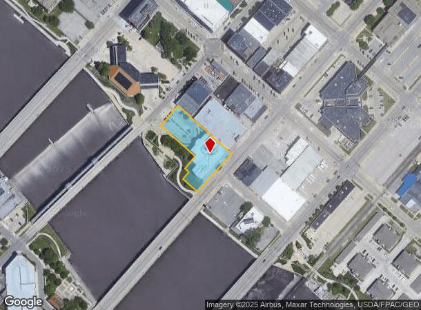  100 E 4Th St, Waterloo, IA Parcel Map