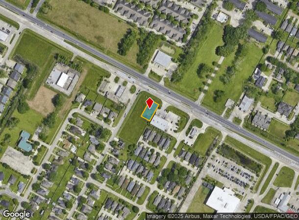 10016 Burbank Dr, Baton Rouge, LA Parcel Map