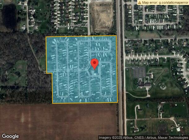  1205 York Blvd, Carleton, MI Parcel Map