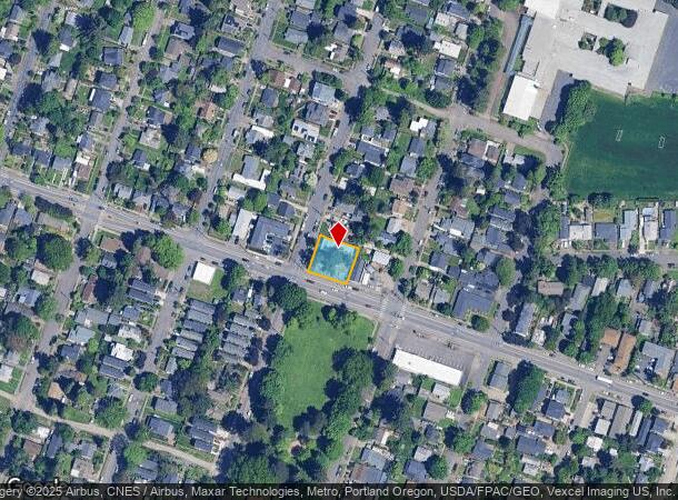  9516 N Calhoun Ave, Portland, OR Parcel Map