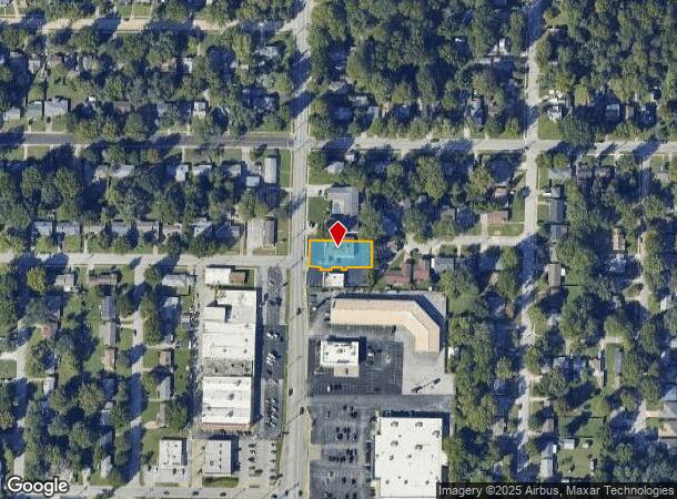  1628 S Campbell Ave, Springfield, MO Parcel Map