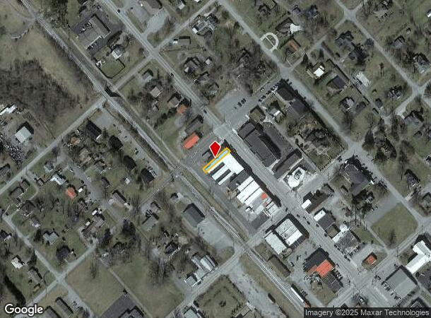  125 W Commercial Ave, Monterey, TN Parcel Map