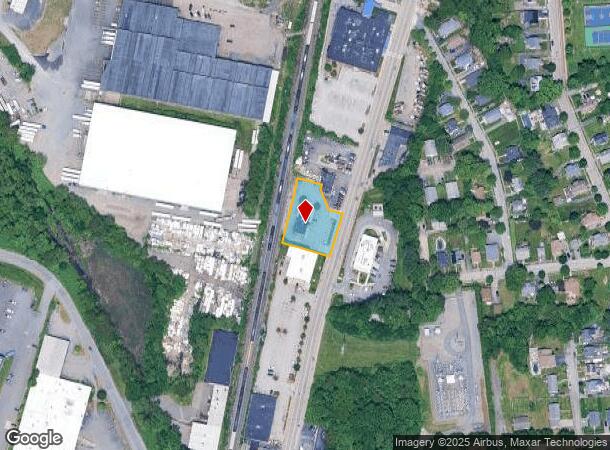  765 W Boylston St, Worcester, MA Parcel Map
