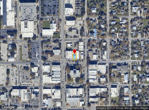  109 W 7Th St, Georgetown, TX Parcel Map