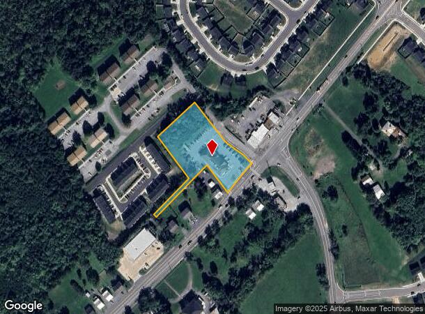  7607 Main St, Middletown, VA Parcel Map