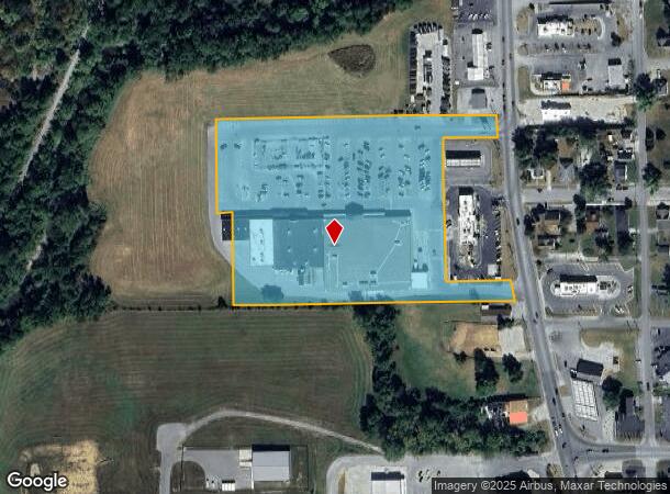 601 S Main St, Salem, IN Parcel Map