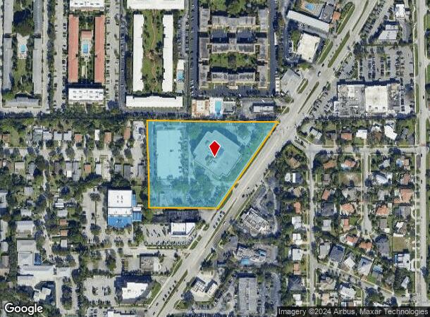  1515 N Federal Hwy, Boca Raton, FL Parcel Map