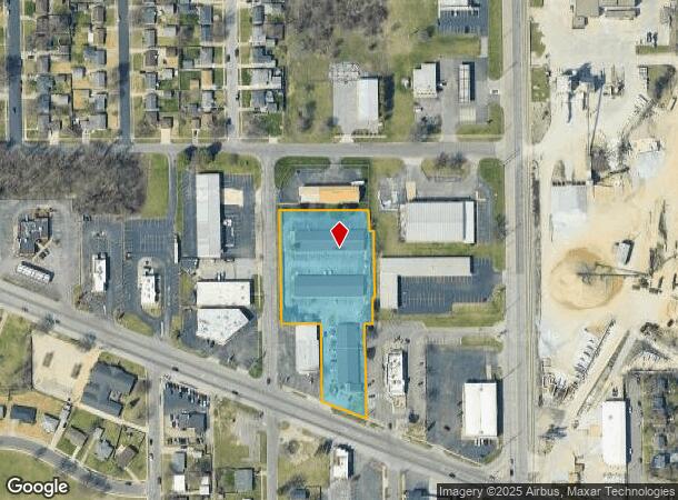  3233 Lww Way W, South Bend, IN Parcel Map