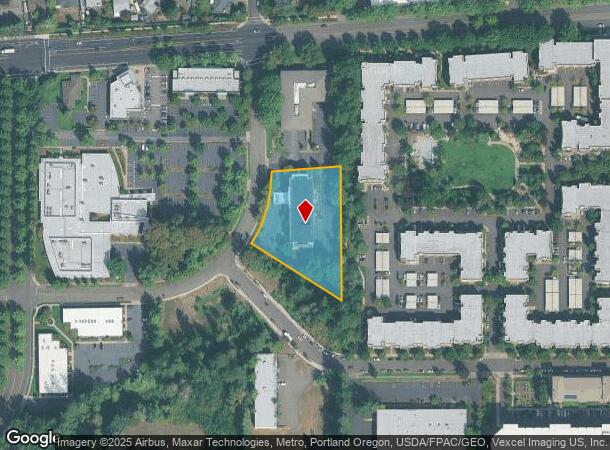  5900 Ne Ray Cir, Hillsboro, OR Parcel Map