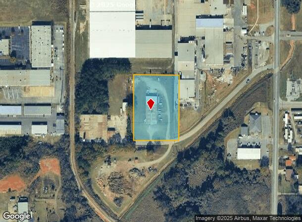 1520 Charles A Daugherty Dr, Anniston, AL Parcel Map