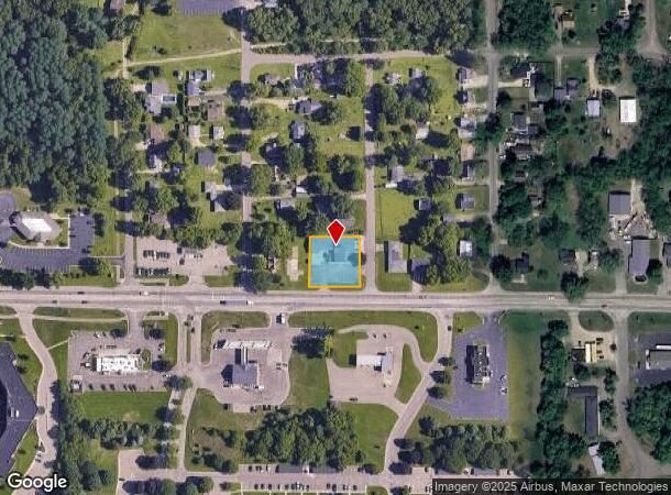  1193 Michigan Ave E, Battle Creek, MI Parcel Map