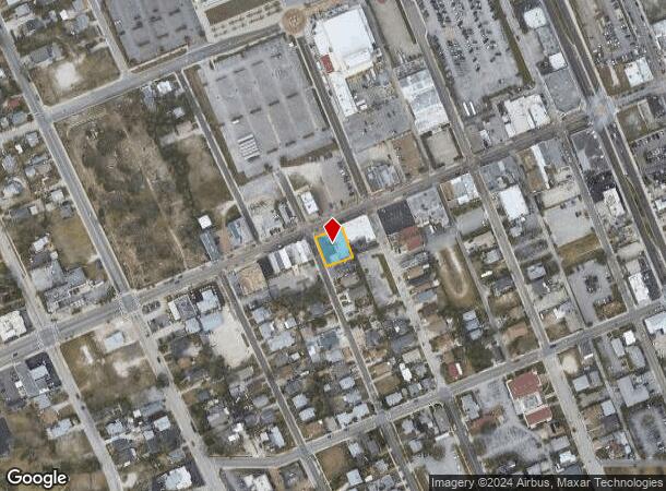  604 Main St, Daytona Beach, FL Parcel Map