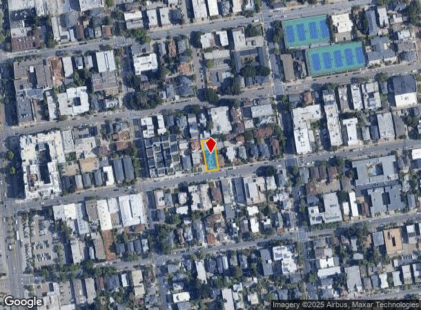  2221 Dwight Way, Berkeley, CA Parcel Map
