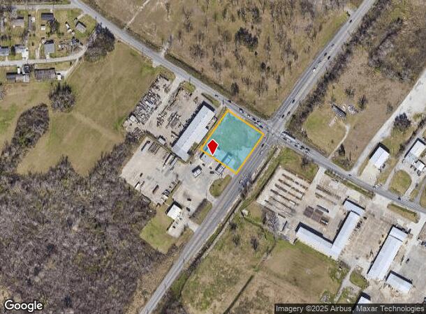  2001 Coteau Rd, Houma, LA Parcel Map