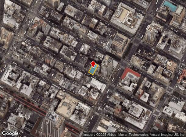 7 W 36Th St, New York, NY Parcel Map
