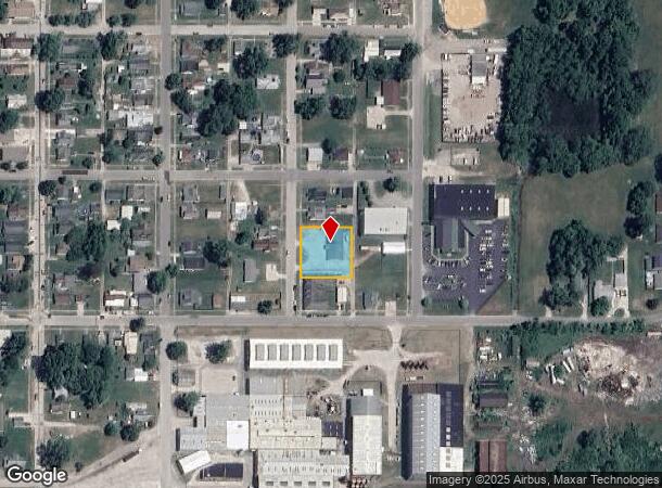 1112 S Stormont St, Princeton, IN Parcel Map