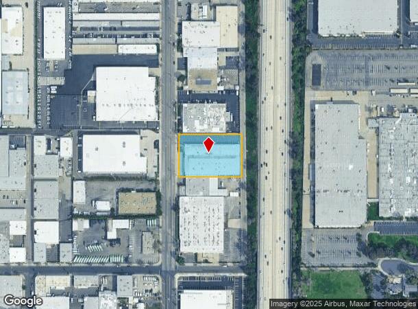  7850 Haskell Ave, Van Nuys, CA Parcel Map