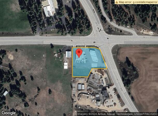  8926 E Bigelow Gulch Rd, Spokane, WA Parcel Map