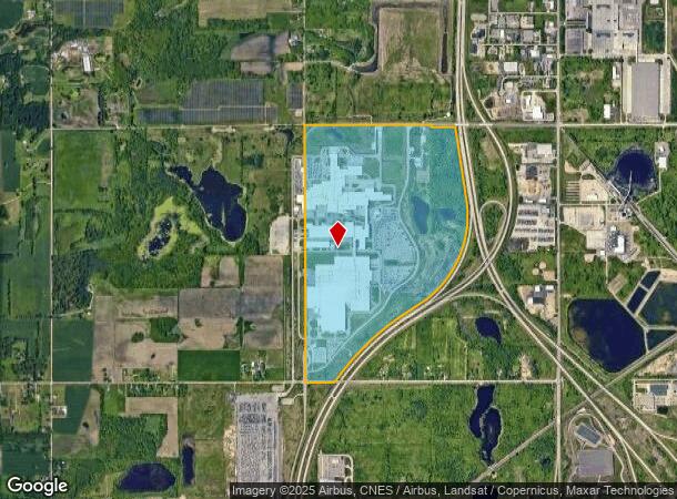  8001 Davis Hwy, Lansing, MI Parcel Map