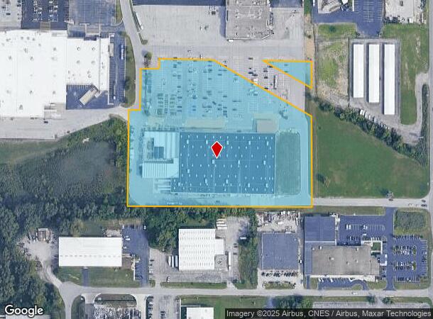  2851 E Lincoln Hwy, Hobart, IN Parcel Map