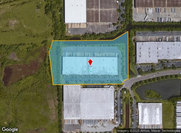  8551 Westside Industrial Dr, Jacksonville, FL Parcel Map