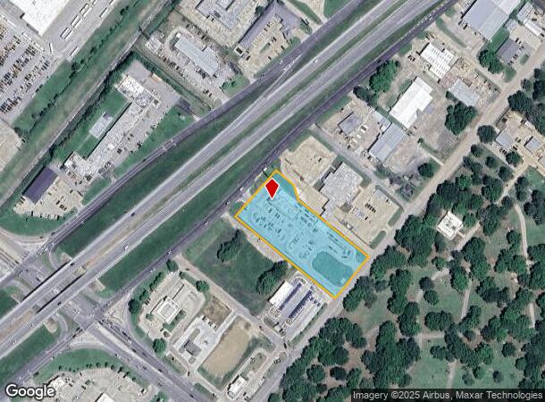 5100 W Parkway St, Groves, TX Parcel Map