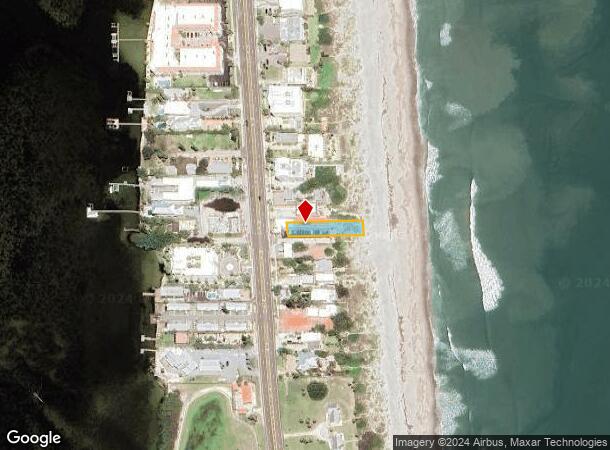  3499 S Atlantic Ave, Cocoa Beach, FL Parcel Map