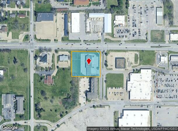 655 E Army Post Rd, Des Moines, IA Parcel Map