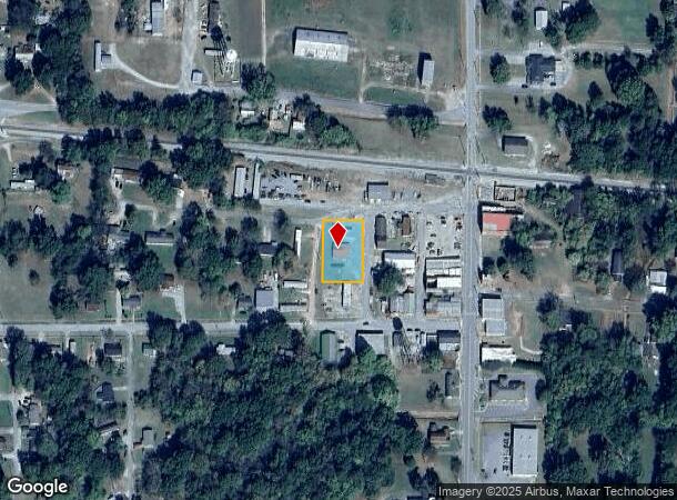  2205 Railroad St, Leighton, AL Parcel Map