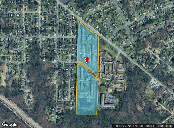  1664 Henrico Arms Pl, Henrico, VA Parcel Map