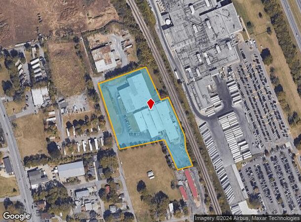  425 Church St, Goodlettsville, TN Parcel Map