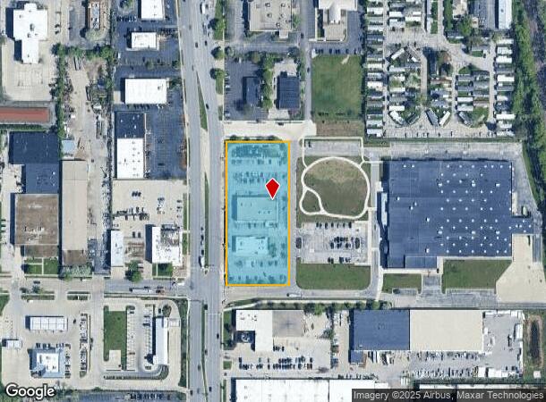  1520 S 108Th St, Milwaukee, WI Parcel Map