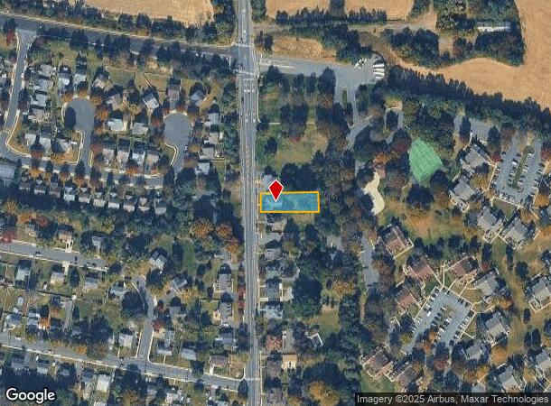  605 N Main St, Hightstown, NJ Parcel Map