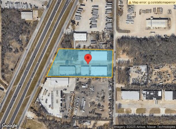  3200 S Cravens Rd, Fort Worth, TX Parcel Map