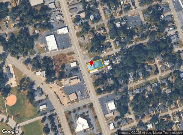  1214 N Main St, Anderson, SC Parcel Map