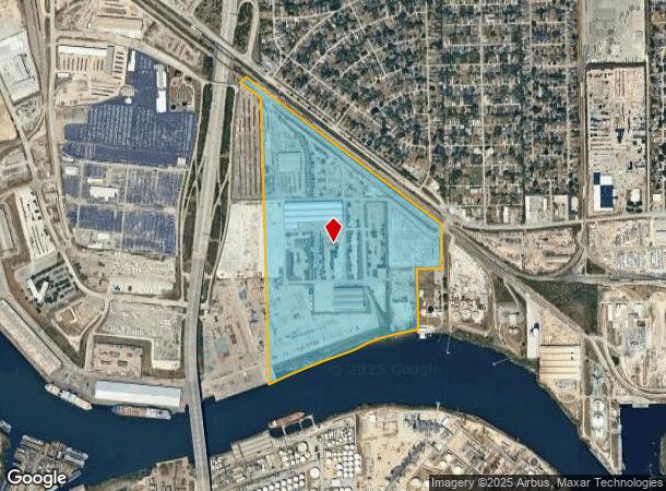  9600 Clinton Dr, Houston, TX Parcel Map