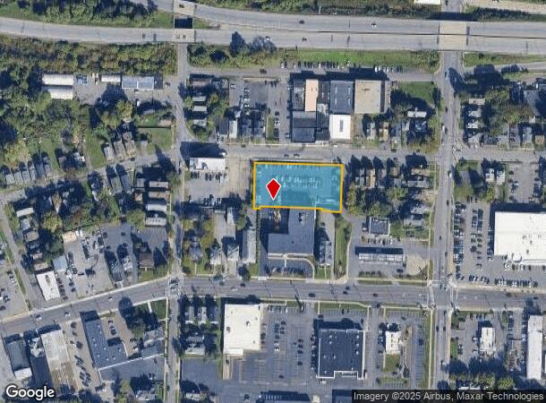1050 W Genesee St, Syracuse, NY Parcel Map